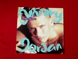 JEREMY JORDAN~ POST CARD~ UN-USED~ MINT~ TRY MY LOVE LP ~~RARE COLLECTABLES - Imagen 1 de 2
