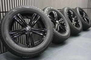 4 ORIGINAL WINTERRÄDER WINTERREIFEN 235/55 R18 VW TIGUAN 5N / 5NA601025AQ - Picture 1 of 12