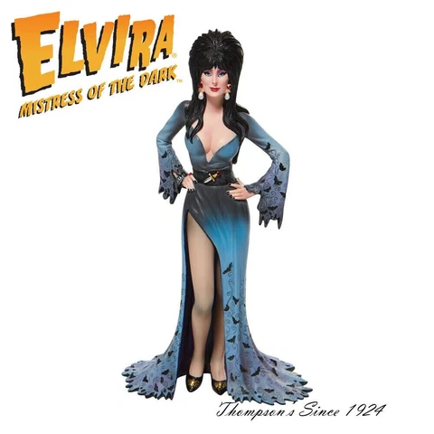 Elvira Mistress of the Dark  Couture de Force Statue  New in Box Cover