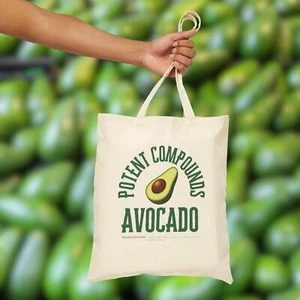 Avocado Tote Bag- by Cotton Canvas Co- - Picture 1 of 3