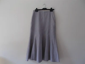 BRAND NEW M & S UNLINED  BEIGE/MAXI SKIRT SIZE 8/ 10 W28INS L33INS*MARKED 8* - Picture 1 of 5