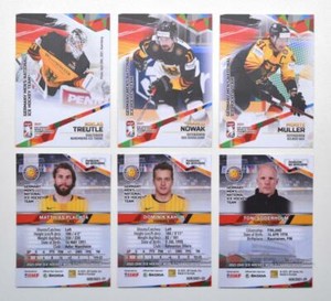 2021 BY cards IIHF World Championship Team Germany Pick a Card