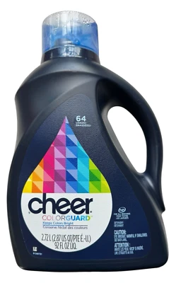 Cheer Colorguard Liquid Laundry Detergent - 64 Loads - 92 oz - Image 1 of 2