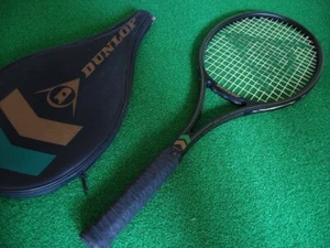 DUNLOP MAX 2000 Vintage Tennis Racket SL 4 1/2 with case 358 grams Sydney PU - Picture 1 of 12