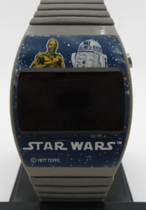 Vintage Texas Instruments Star Wars LED Uhr - neue Batterie - Bild 1 von 14