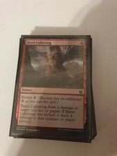 1x MTG Burst Lightning - *NM* *Red* *Foil*