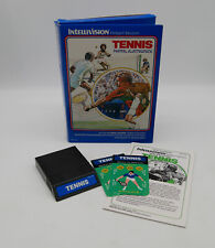 Tennis für Intellivision Mattel Electronics von 1980 mit Anleitung und OVP