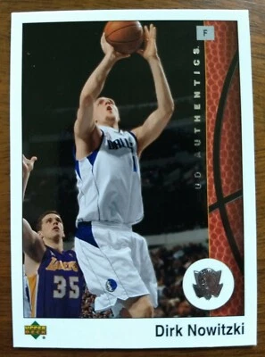 DIRK NOWITZKI, 2002-03 UD AUTHENTICS #14, MAVS - Image 1 of 2