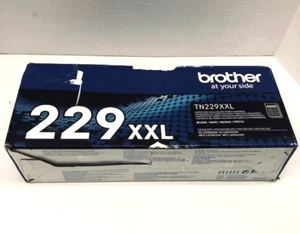Brother TN229XXL cartuccia toner nero originale TN229BK OEM - PESA 100% PIENO! - Foto 1 di 10