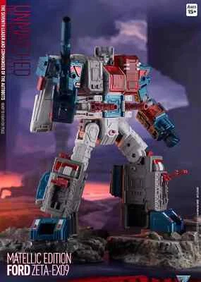Zeta toys EX-09 Fortress Maximus MATELLIC EDITION Ford Action Figure in stock - Image 1 of 4