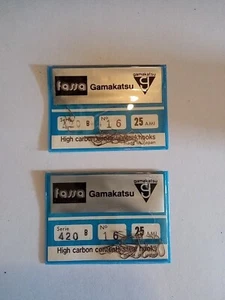 AMI GAMAKATSU 420B MISURA 16 PEZZI 25 OGNI BUSTINA CONFEZIONE DA 2 BUSTINE - Foto 1 di 1