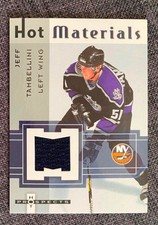 2005-06 Fleer Hot Prospects Hot Materials Jersey #HM-JT - Jeff Tambellini