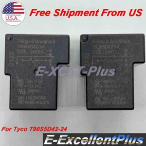 2PCS For Tyco T9AS5D12-24 24VDC 20A 5-Feets Power Relay Replace G8P-1C4P-24VDC - Picture 1 of 5