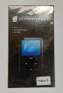 2x LCD Display Screen Protector Foil for Apple iPod Nano 5 - NEW - Picture 1 of 1