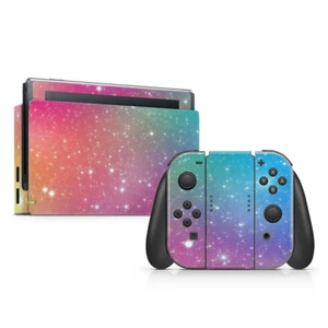 Australian Made Kawaii Galaxy Skin Sticker Wrap to Cover Nintendo Switch - Picture 1 of 2