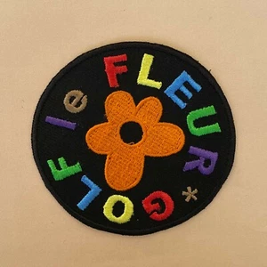 Iron on Patch - Tyler The Creator Golf Le Fleur Embroidered Hip Hop Rap - Picture 1 of 4