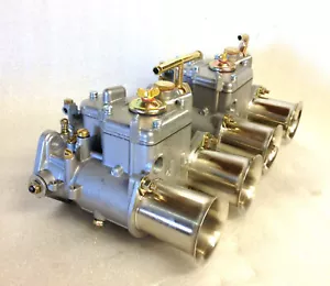 40 DCOE TWIN PAIR CARBURETTOR SUIT WEBER DELLORTO SOLEX CARBY - Picture 1 of 2