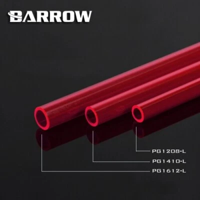 2pcs/lot Barrow PETG Hard Tube 12mm / 14mm / 16mm OD Hard Tubings Length 500mm - Image 1 of 4