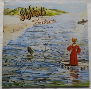 Peter Gabriel Signed Genesis Foxtrot Autographed Album Cover JSA #AK05582 - Picture 1 of 2
