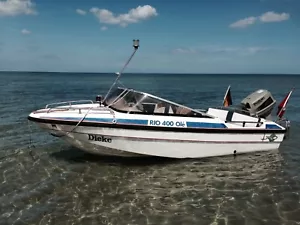 Sportboot RIO 400 mit 40 PS Suzuki Aussenborder und Trailer - Bild 1 von 11