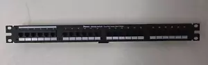 Panduit Voice Patch Panel (RJ45 To RJ21), 1 Pair, Flat, 24 Port (VP24382TV25Y) - Picture 1 of 6