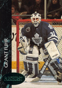 1992-93 Parkhurst Hockey Grant Fuhr Emerald Ice #182 NM/MT TORONTO MAPLE LEAFS