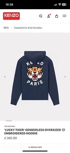 Kenzo brand new AW24 collection lucky tiger hoodie - Picture 1 of 17