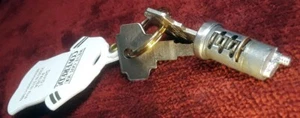 **RARE VINTAGE KEELER HANDMADE LOCK CYLINDER** FOR AIRSTREAM ARGOSY MOTORHOME** - Picture 1 of 7