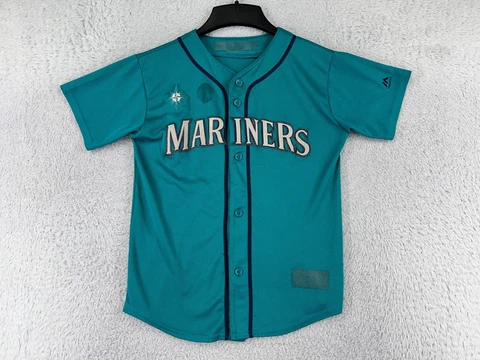 Seattle Mariners Baseball Youth Large Team Outerstuff 24 Ken Griffey Jr. Retired Cover