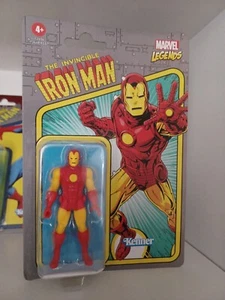 IRON MAN HASBRO RETRO, 3.75 INCH MARVEL LEGENDS ACTIONFIGUR - Bild 1 von 6
