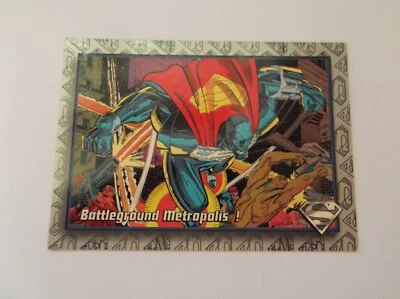 Skybox / DC Comics The Return of Superman "BATTLEGROUND METROPOLIS!" #41 Card - Image 1 of 2