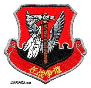 USAF 335th FIGHTER SQ -335 FS- F-15E-ACC -CHINESE-Seymour Johnson, AFB-VEL PATCH - Picture 1 of 3