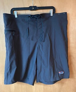 Patagonia Board Shorts Men's Gray Stretch Flex Swimwear Beach Surfing - Size 38 - Picture 1 of 2