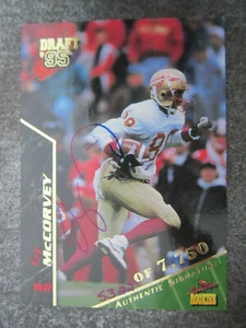 Kez McCorvey #51 Signature Rookies American Football Trading Card (L1T) - Picture 1 of 2
