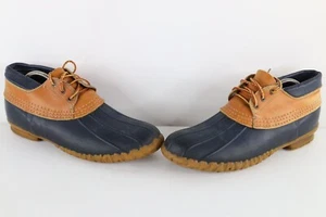 Vintage 90s LL Bean Womens Size 11 Distressed Maine Hunting Shoe Duck Boots USA - Picture 1 of 10