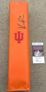 KURTIS ROURKE Hoosiers SIGNED Endzone Pylon JSA COA INDIANA - Picture 1 of 2