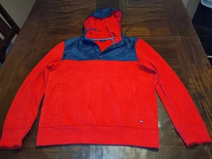 Vintage 90s Nautica Sailing Colorblock  Sweater with Hoodie Men’s L  - Picture 1 of 14