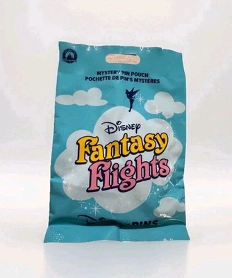 NUEVO SELLADO Disney Parks 2025 Fantasy Flights Misterioso Pin Pouch (5 Pines) Foto 1 de 4