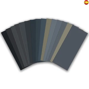 zoerbufan 15 Piezas Papel de Lija 230 x 93 mm, Lija Madera Seco/al Agua Grano - Imagen 1 de 7