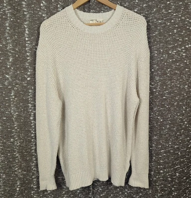 Suéter Pullover Ted Baker London Tejido Crema Preppy Para Mujer Grande Foto 1 de 4