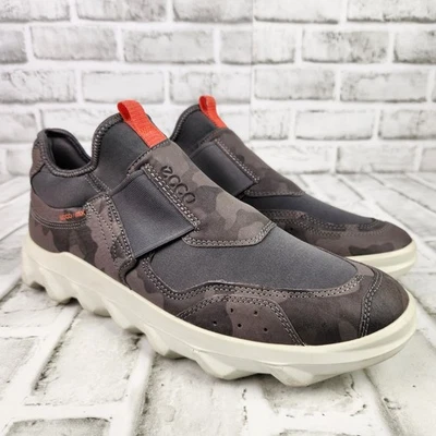 Zapatillas deportivas Ecco MX W bajas sin cordones para mujer EE. UU. 10-10,5 UE 41 grises camufladas de moda Foto 1 de 4