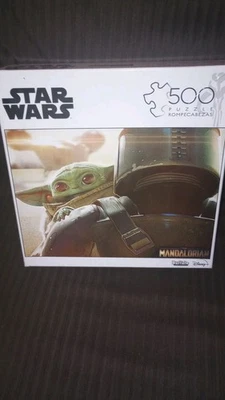 Rompecabezas Star Wars The Mandalorian Baby Yoda - 500 piezas, Buffalo Games 33 Foto 1 de 4