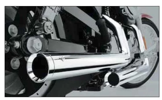 Sistema de escape cromado Cobra 1623T Dragsters Foto 1 de 1