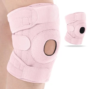 Kids Knee Brace with Side Stabilizers Patella Gel Pads Adjustable Straps Yout... - Picture 1 of 6