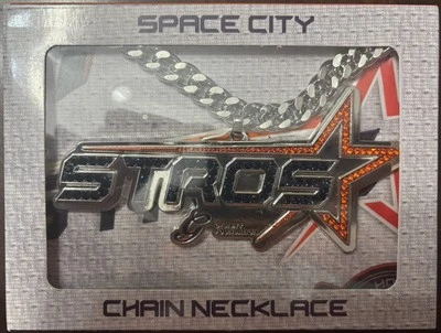HOUSTON ASTROS CITY CONNECT JEWELRY CHAIN SGA STROS NEW LOGO NECKLACE LIMITED - Image 1 of 2