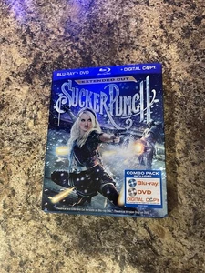 Sucker Punch (3-Disc Blu-ray/DVD, 2011, Widescreen) Like New. No digital copy - Picture 1 of 6