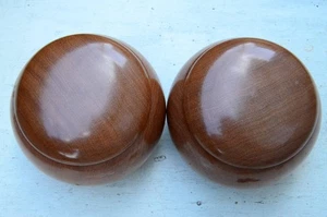 Miesaku Go Board Set 30cm with 170 Clam Shell Stones & 182 Genuine Nachi Black - Picture 1 of 10