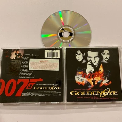 James Bond 007 GoldenEye CD 1995 Promo Soundtrack Tina Turner Pop EMI Foto 1 de 4