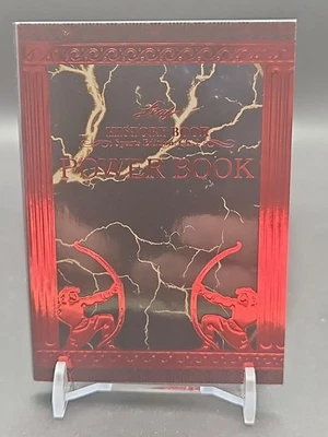 2025 Leaf History Book Baseball Power Book Bonds, Ruth, Aaron, Mays Mantle...1/1 - Image 1 of 4