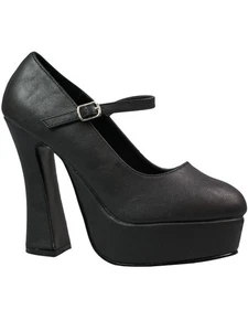 DemoniaCult donna pump Maryjane bambola DOL50 Lolita tacco alto gotico 5006 - Foto 1 di 4